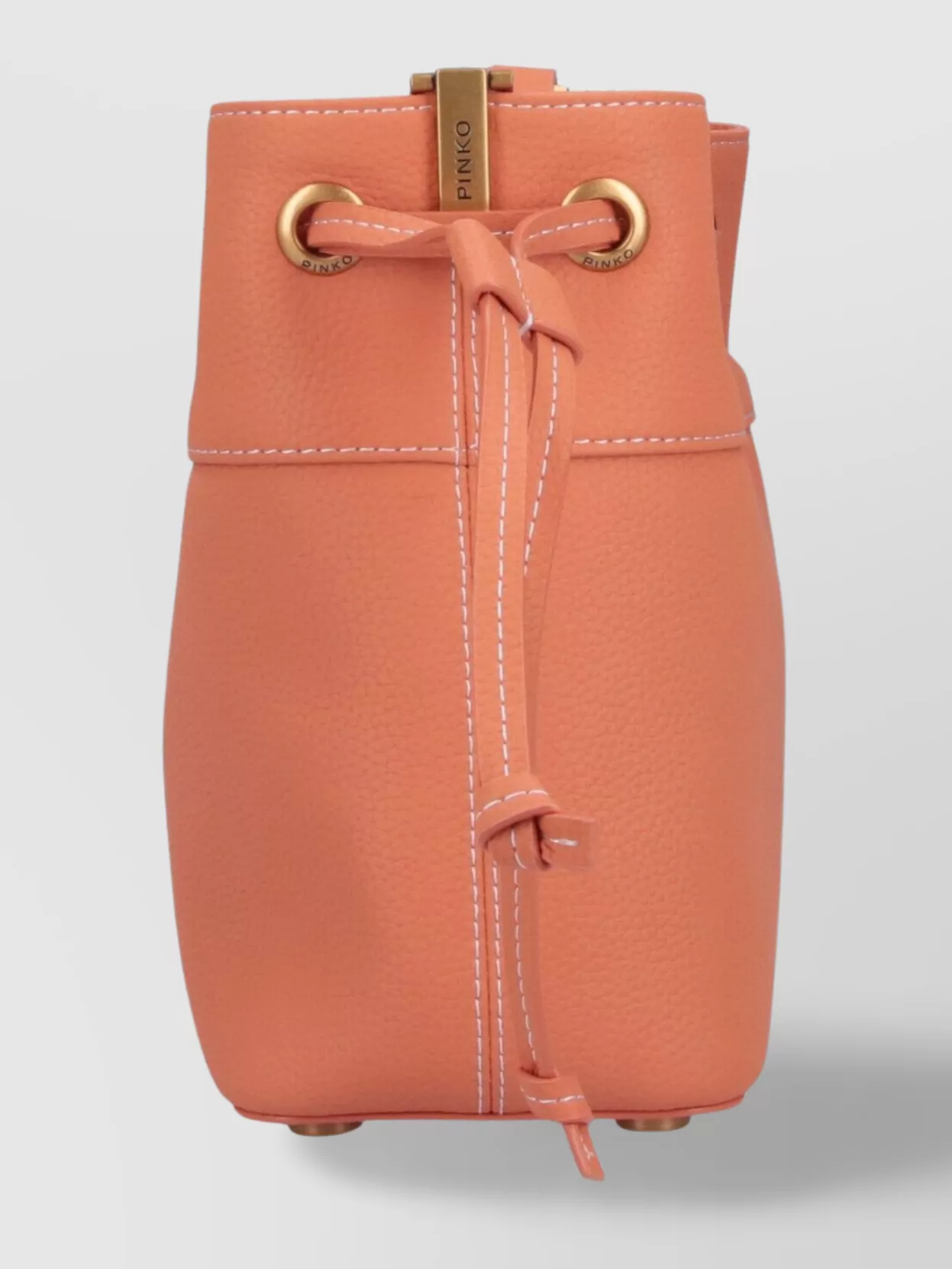 Pinko Shoulder Bag With Adjustable Strap And Metal Eyelets