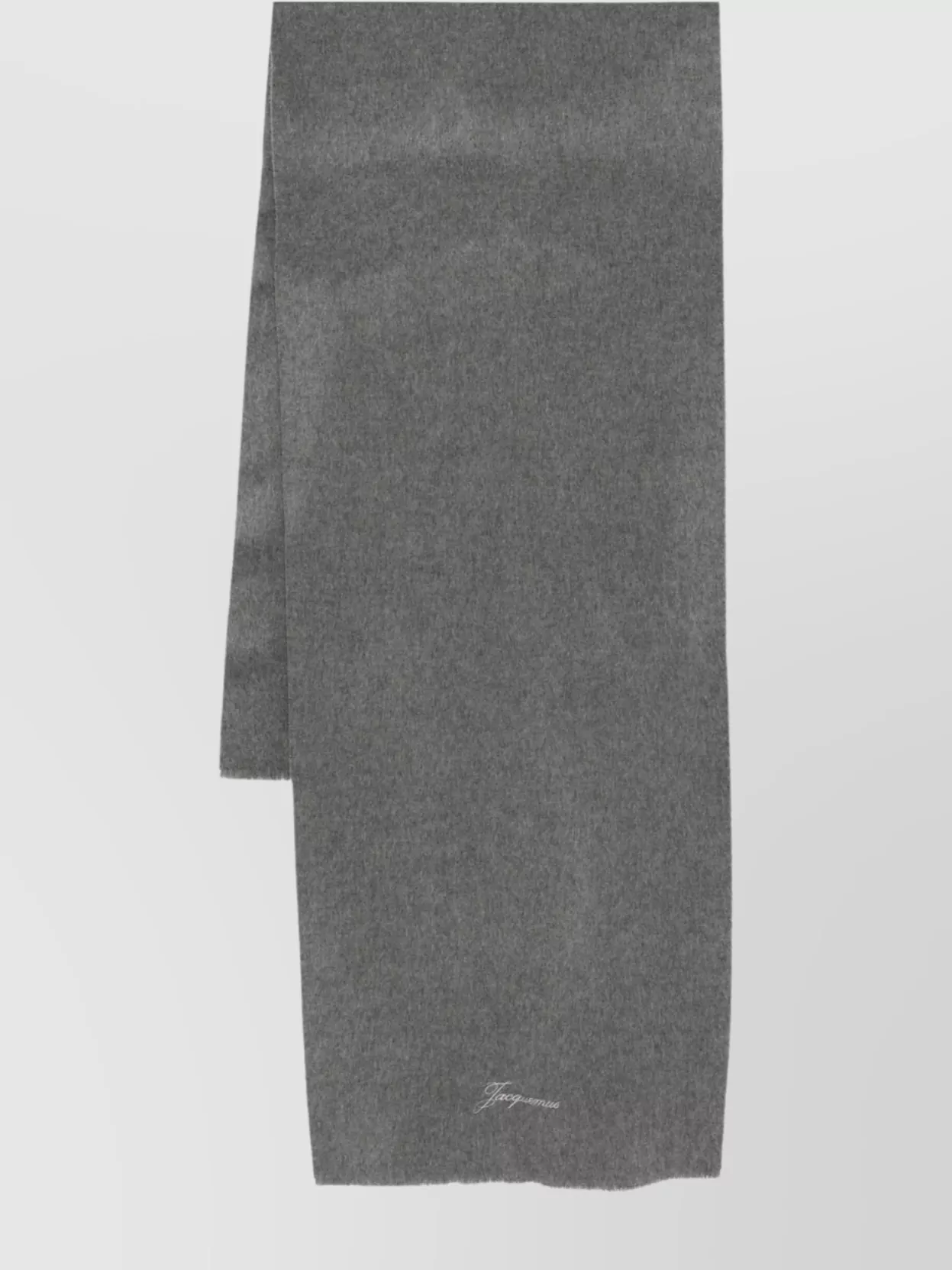 Jacquemus Cashmere Wool Blend Rectangular Scarf