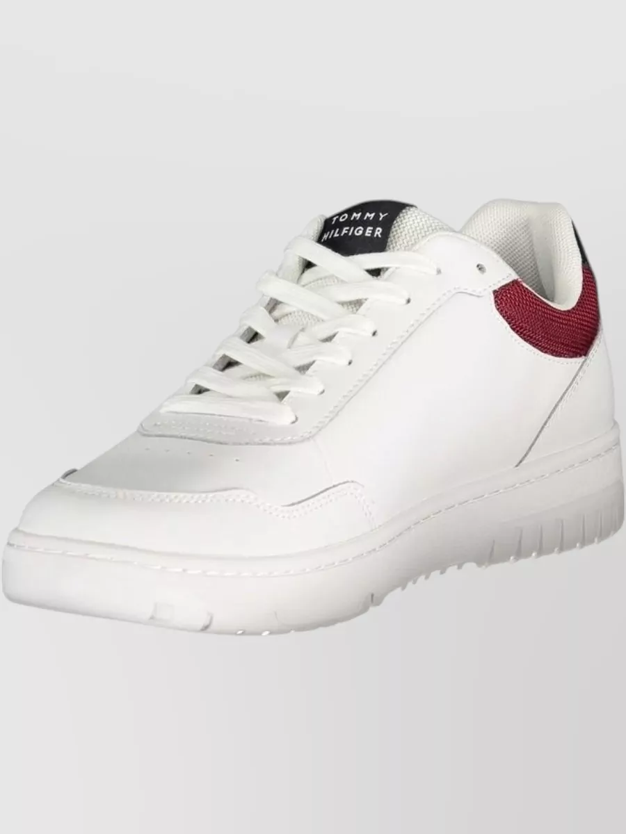 Tommy Hilfiger Leather Low-Top Sneakers