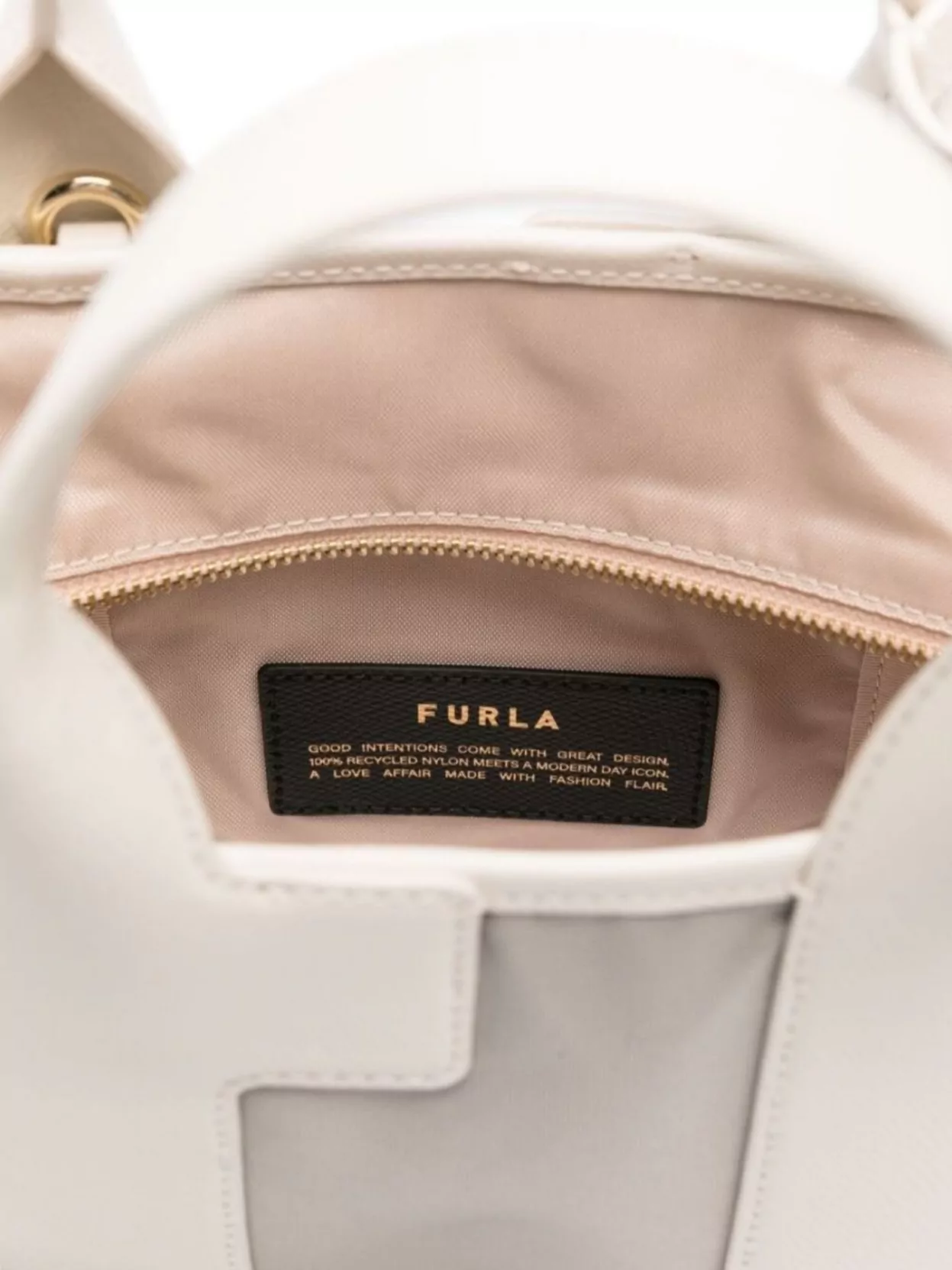 Furla Dual Tone Tote Bag