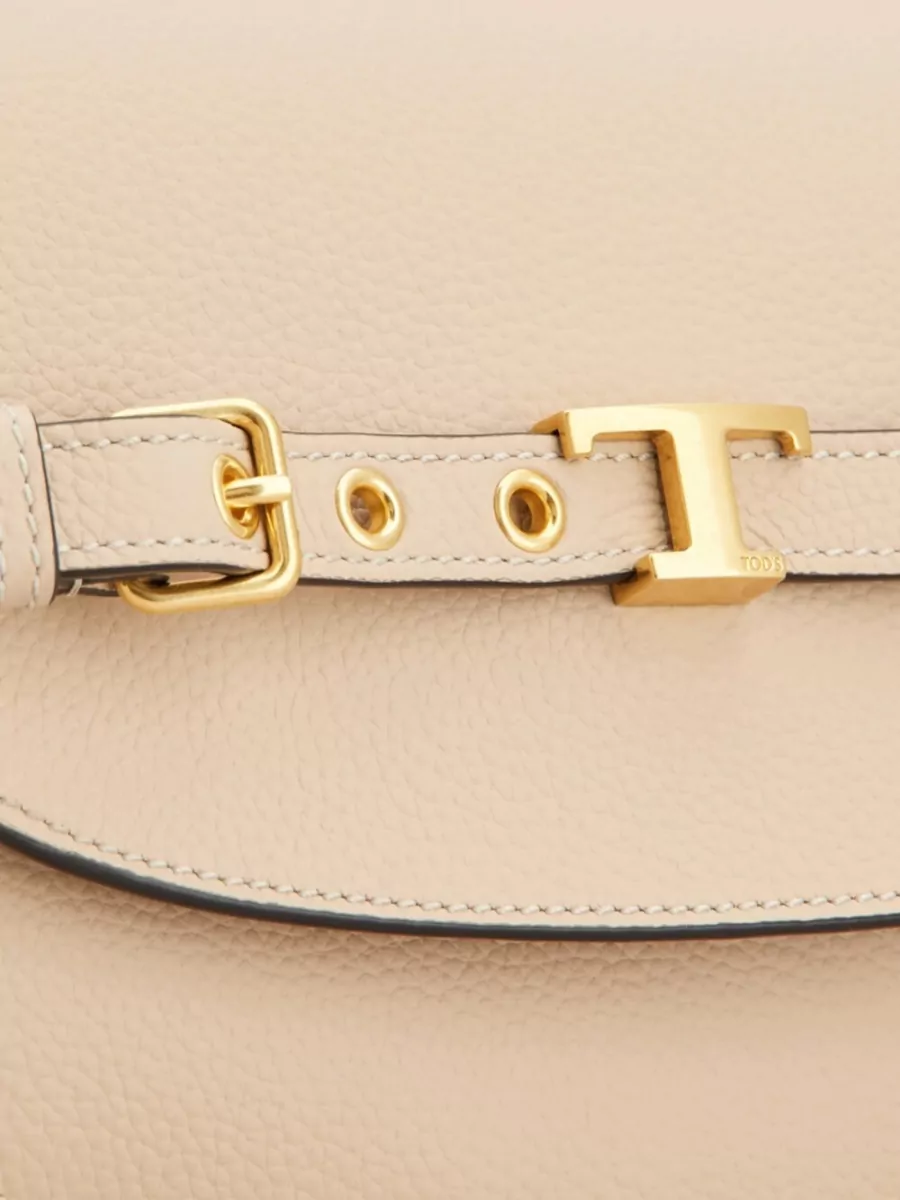 Tod's T Timeless Mini Leather Shoulder Bag