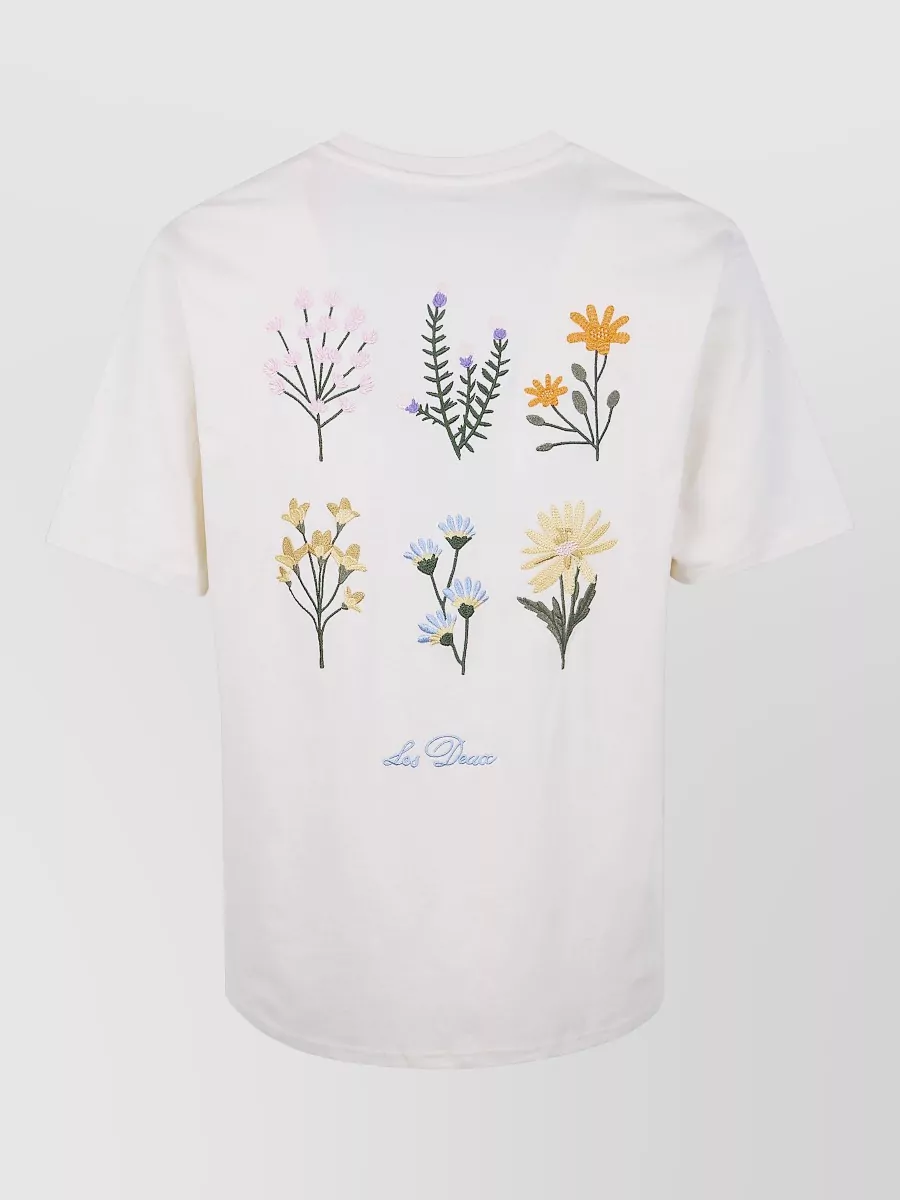 Les Deux Wild Flower Organic Cotton Short-Sleeve T-Shirt
