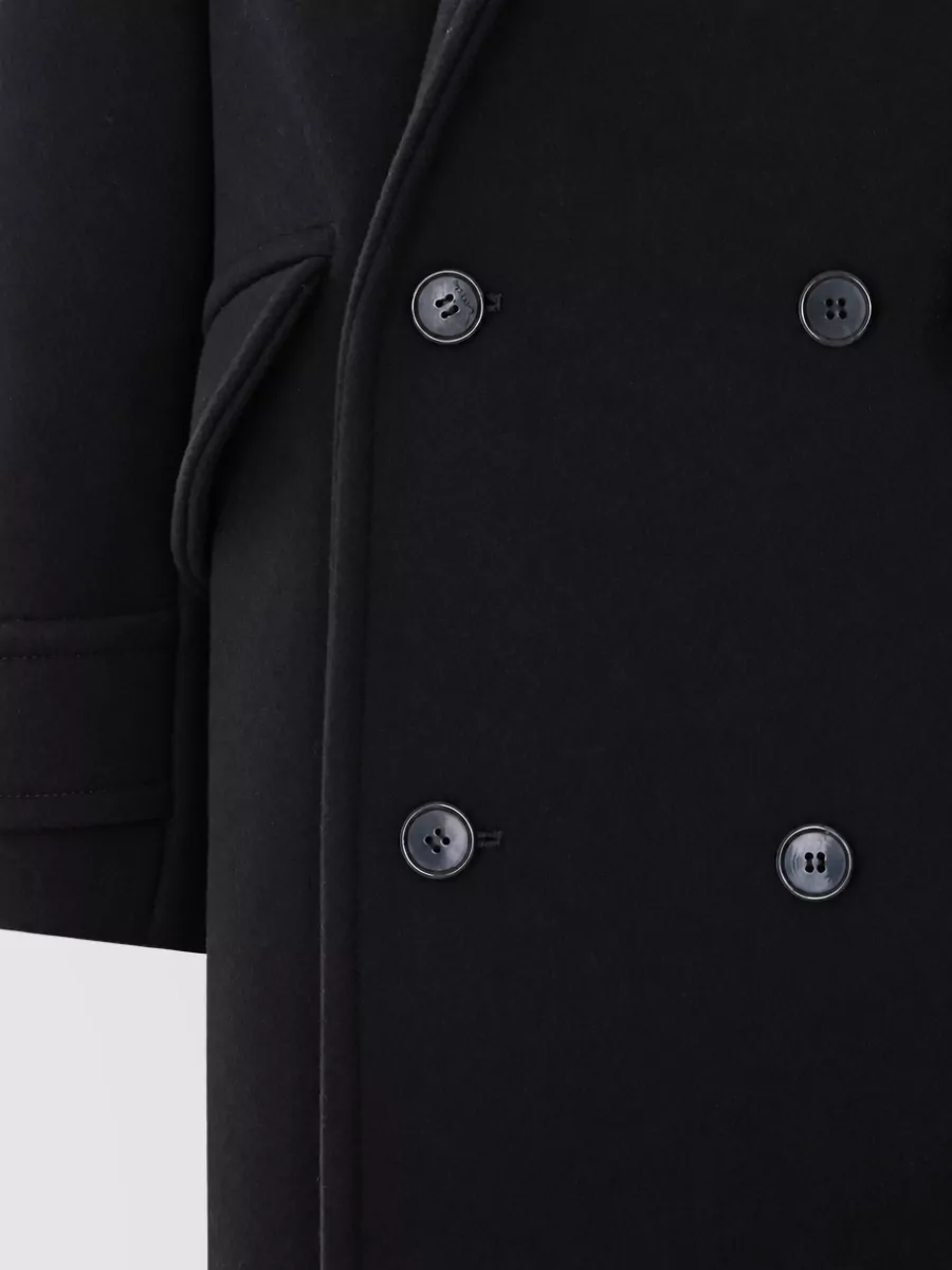 Lanvin Virgin Wool Double-Breasted Coat
