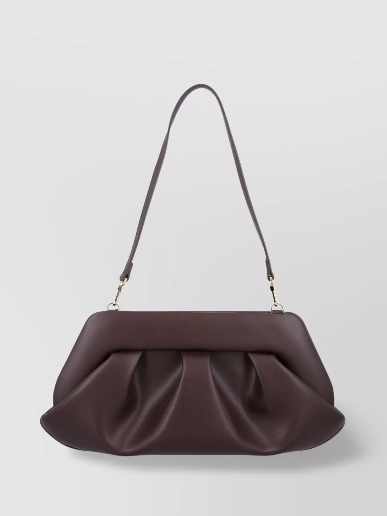 Themoirè Compact Vegan Leather Shoulder Bag