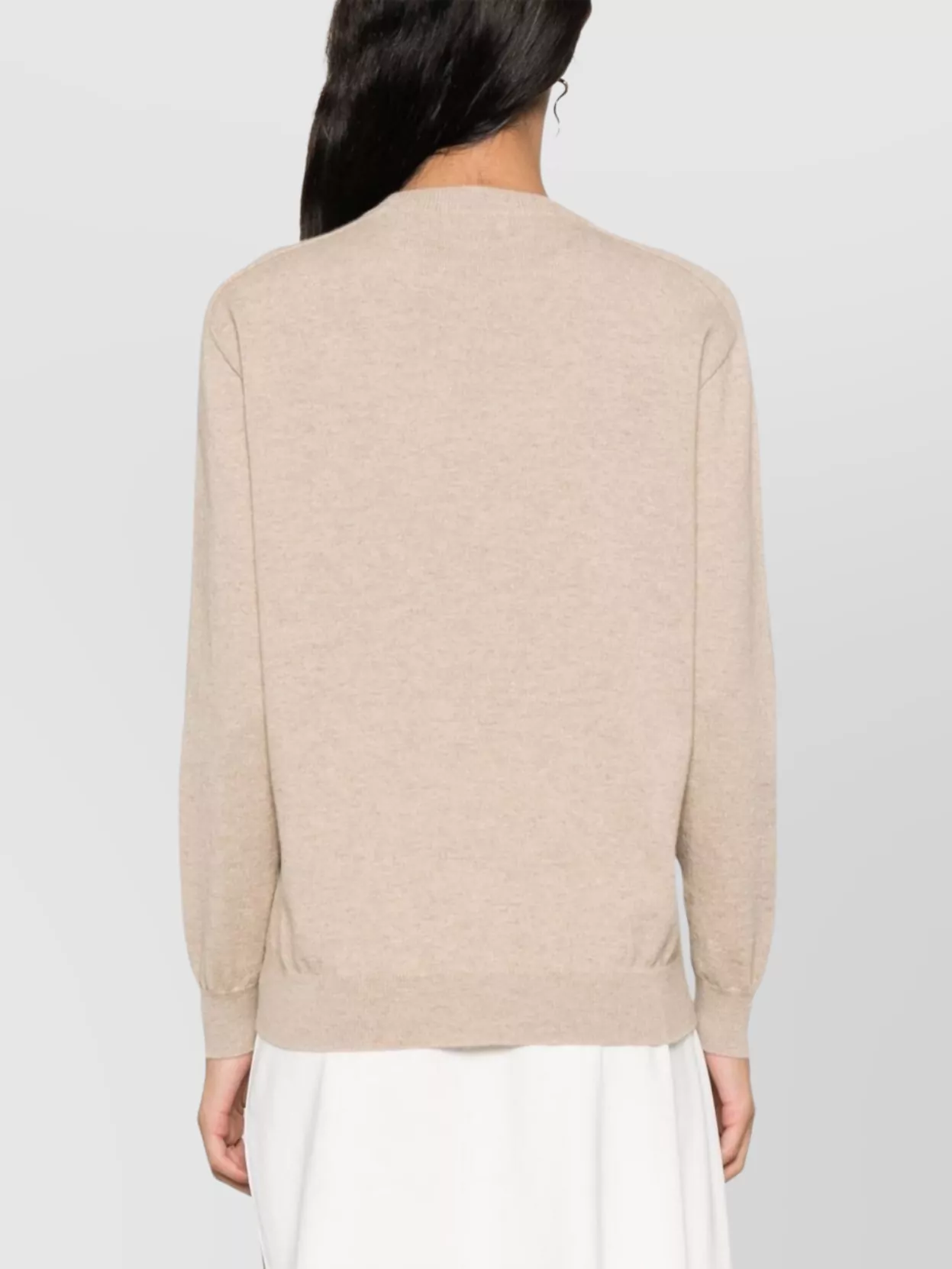 Brunello Cucinelli Crewneck Knitwear Ribbed Finish