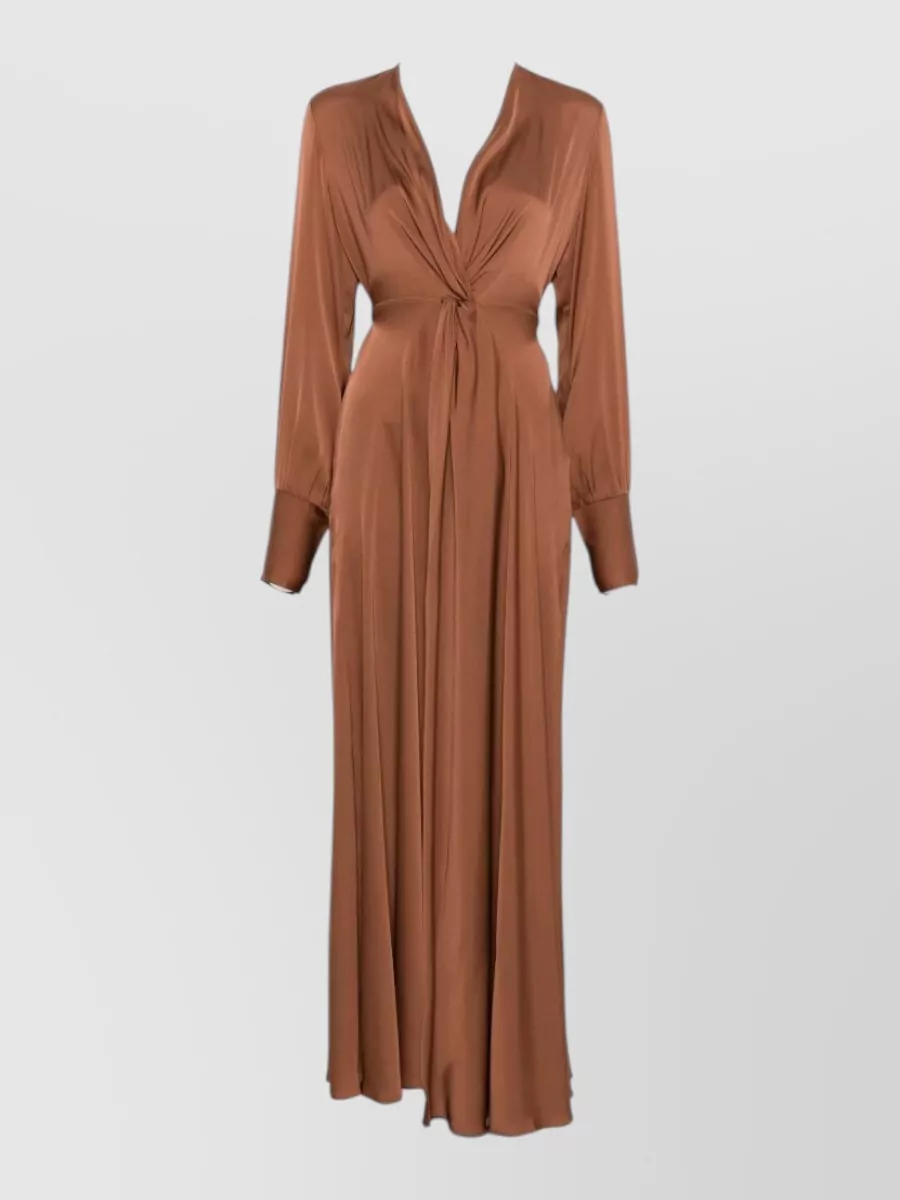 Silk95five Palm Beach Maxi Dress Tie Waist