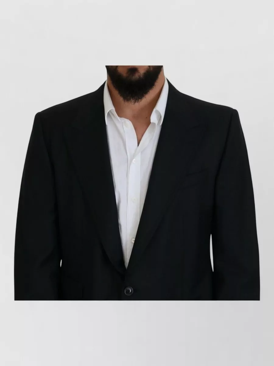 Dolce&Gabbana Wool Single-Breasted Blazer
