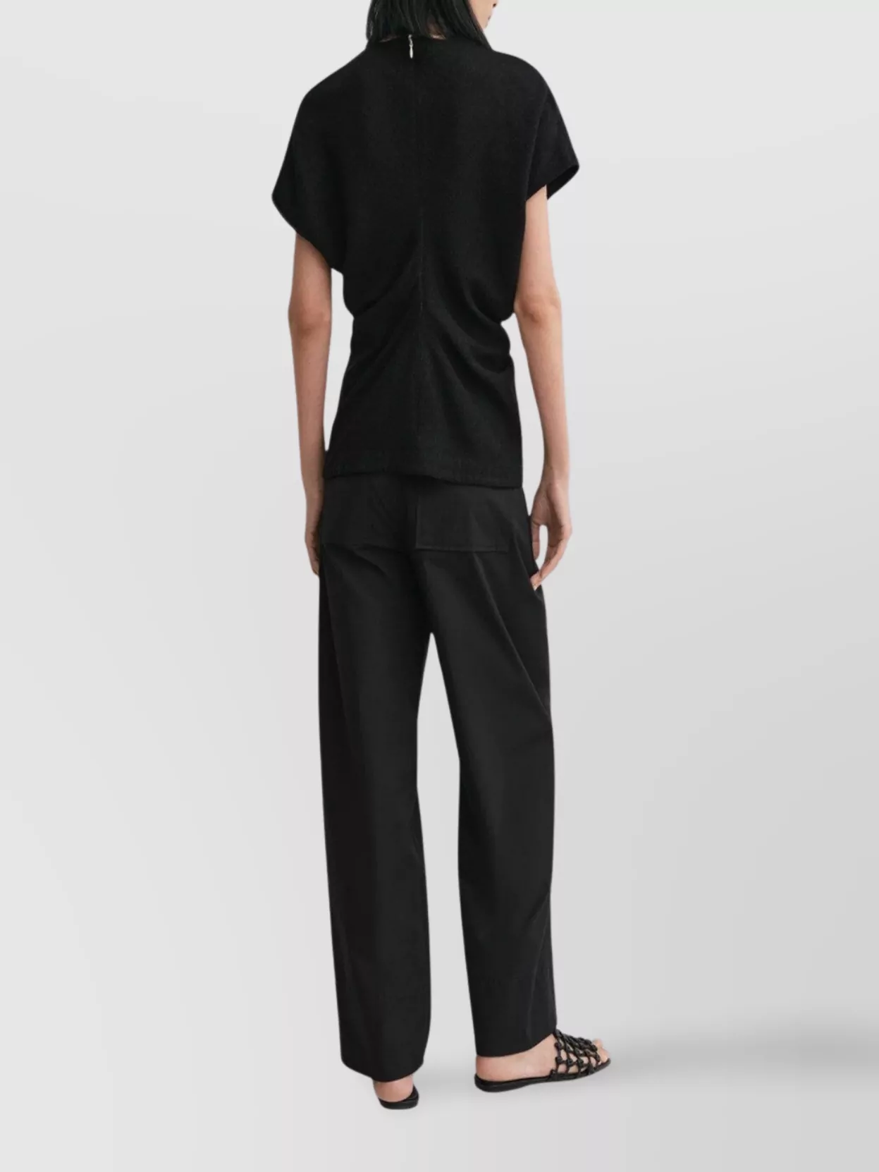 Totême Relaxed Fit Slouch Waist Top