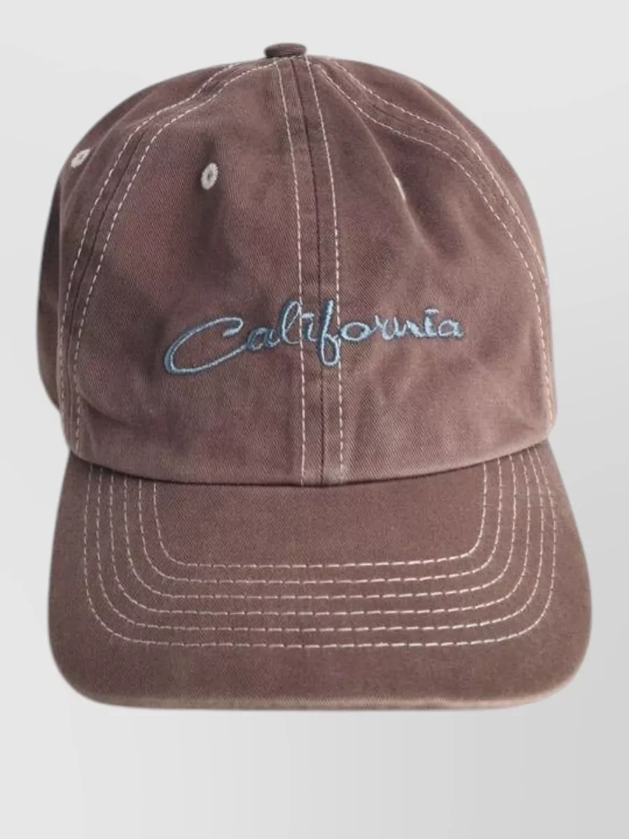 Erl california cotton cap