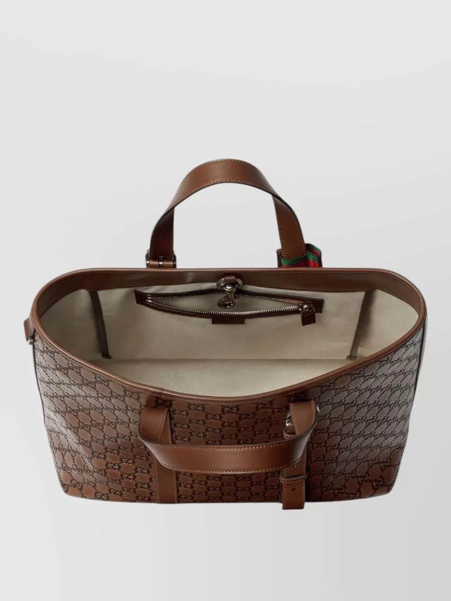 Gucci Leather Tote Bag