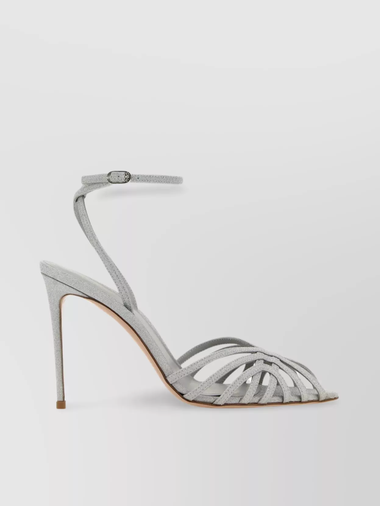 Shop Le Silla Embrace Sandals With Italian Heel And Pointed Toe
