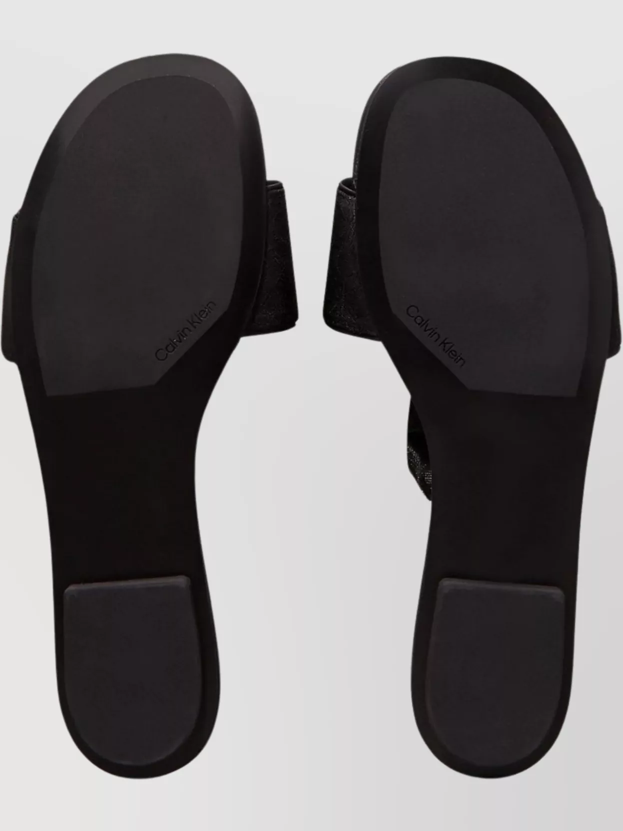 Calvin Klein Slide Sandals With Flat Sole And Open Toe