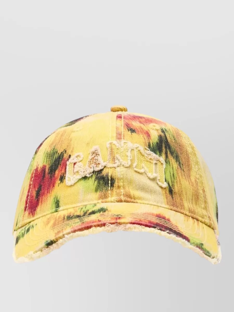 Ganni cotton cap