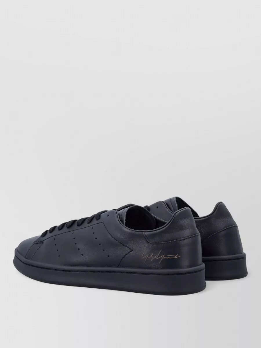 Y-3 Leather Stan Smith Lace-Up Shoes