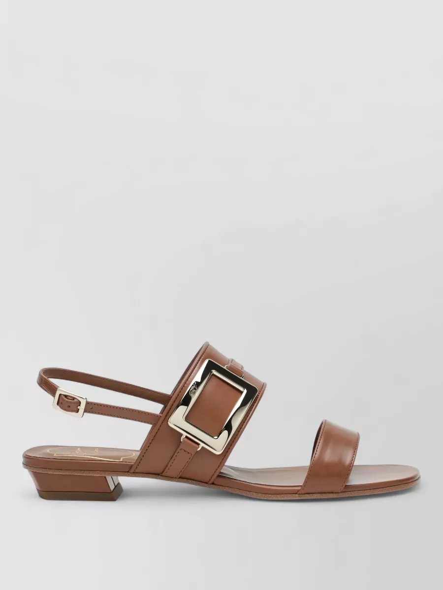 Roger Vivier leather mules
