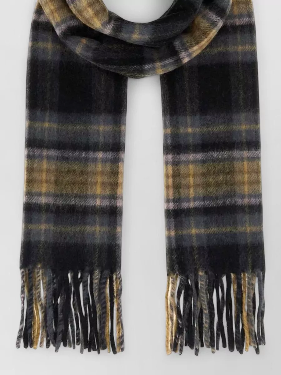 Carhartt Wip embroidered wool-blend scarf