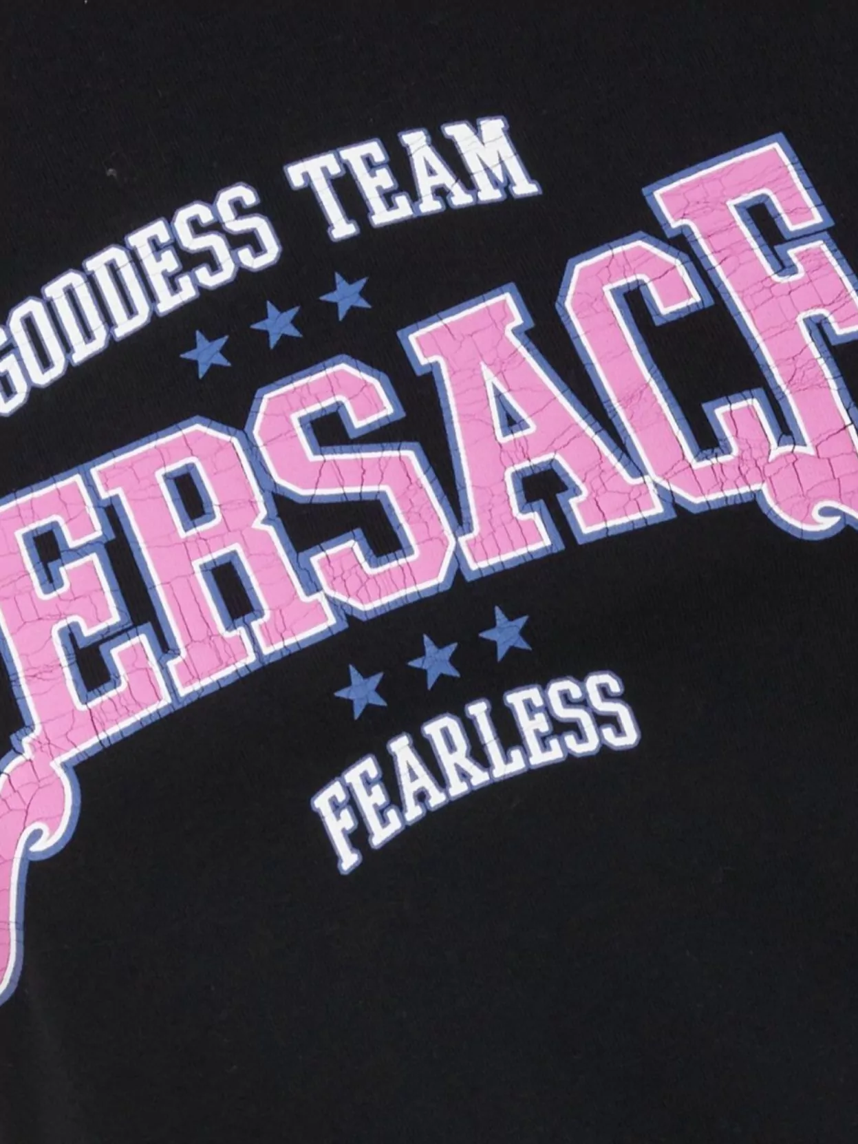 Versace Crew Neck Graphic Print Short Sleeves Top