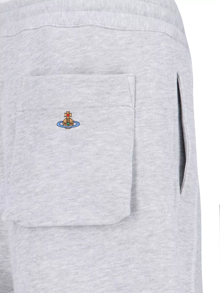 Vivienne Westwood Straight Trousers Back Pocket Elastic Cuffs