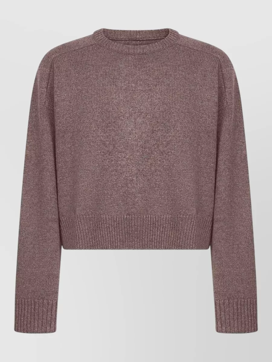 Loulou Studio wool cashmere cropped sweater