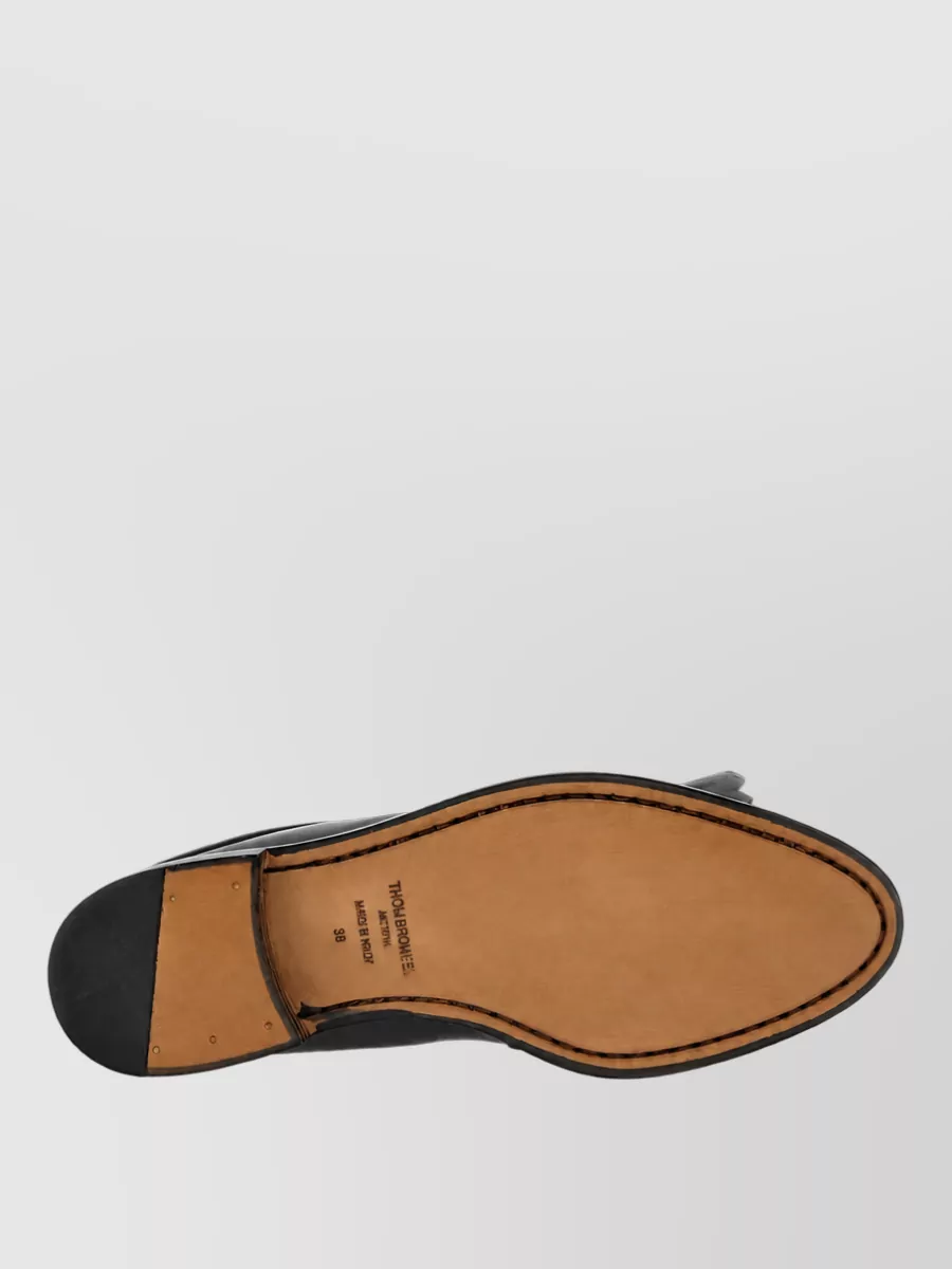 Thom Browne Cotton Penny Loafers