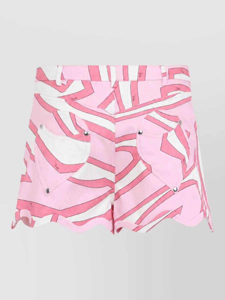 Pucci Printed Bermuda Shorts