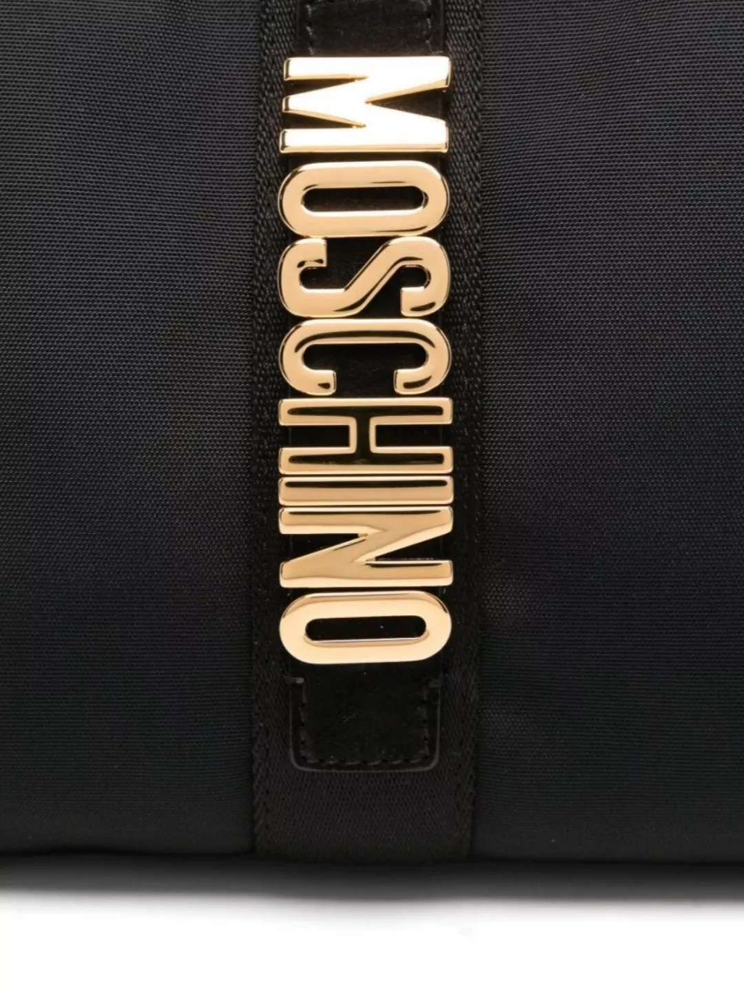 Moschino Durable Nylon Clutch Detachable Strap