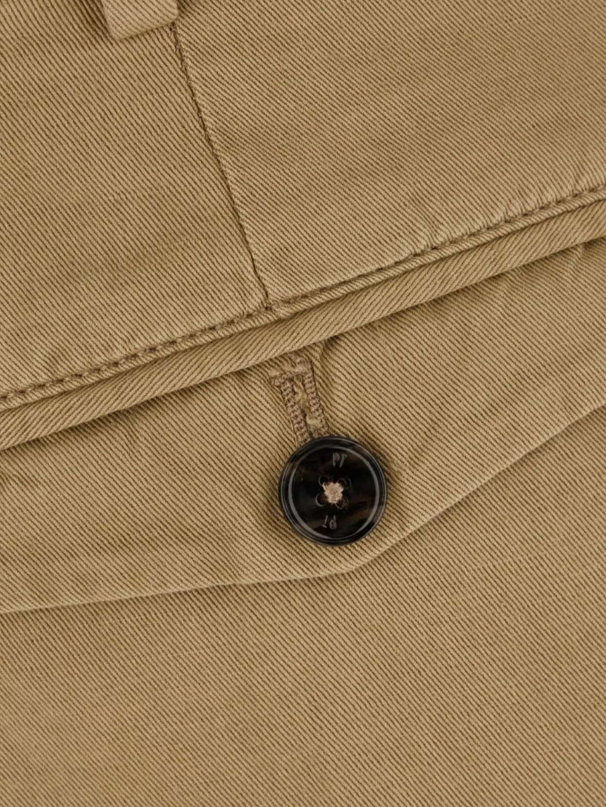 Pt Torino Trousers Cotton Blend Pleated Front In Metallic