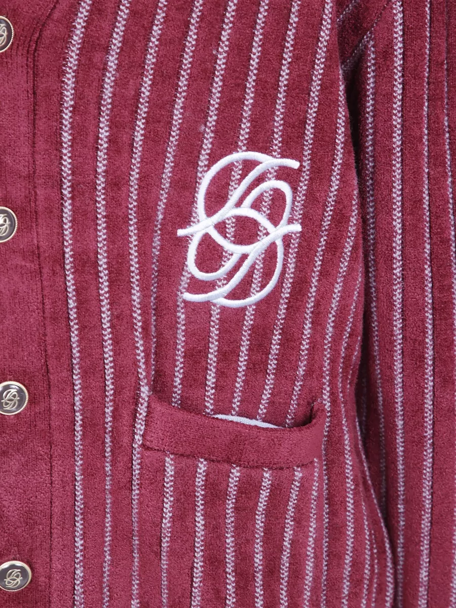 Drôle De Monsieur Mirror Monogram Cardigan