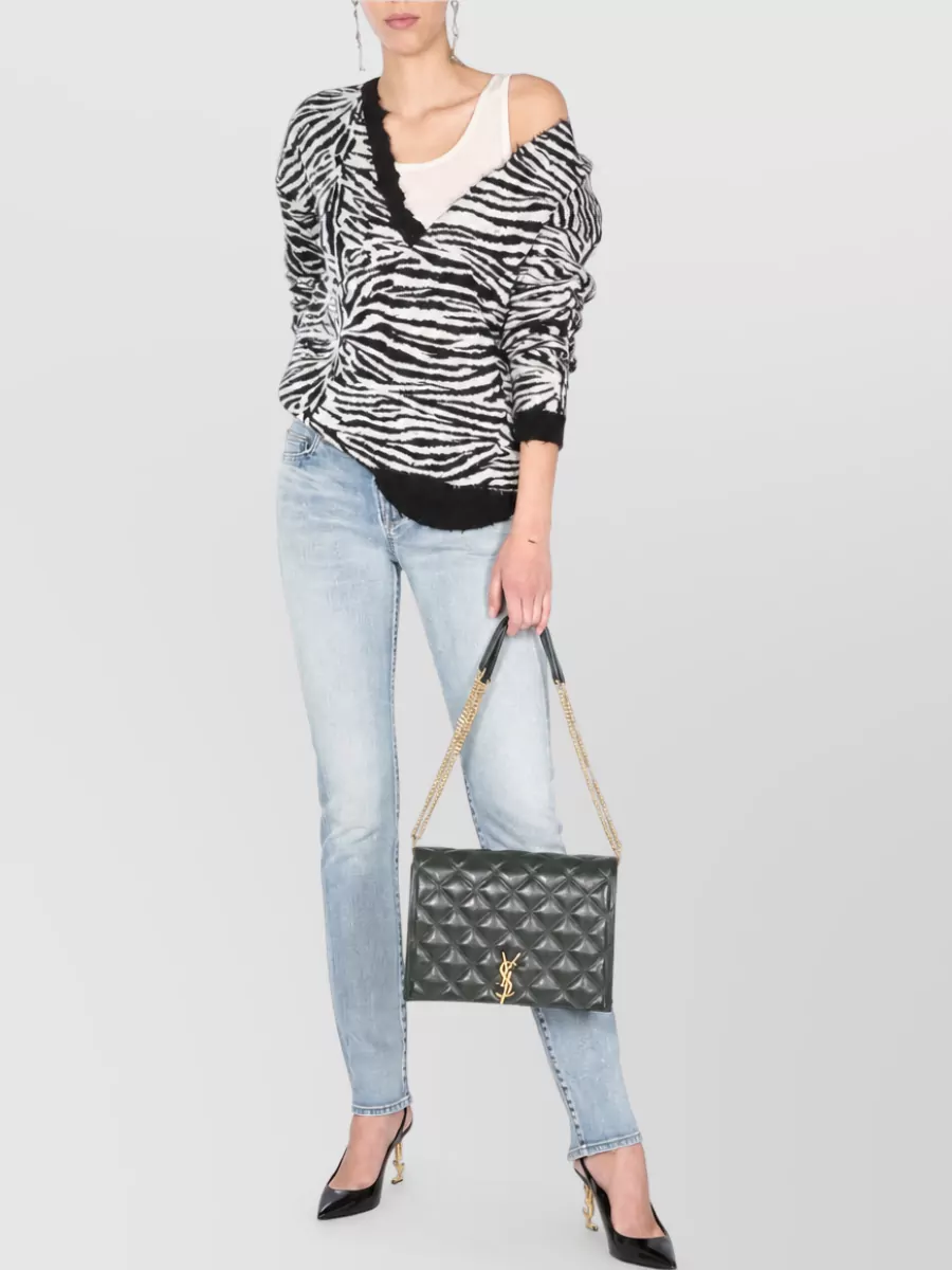 Saint Laurent V-Neck Jumper