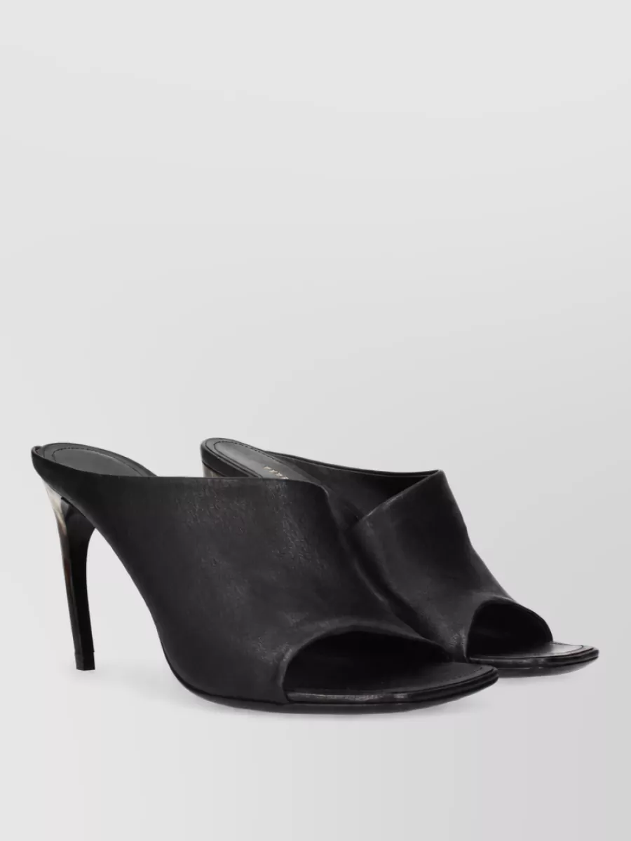 Ferragamo Leather Mules