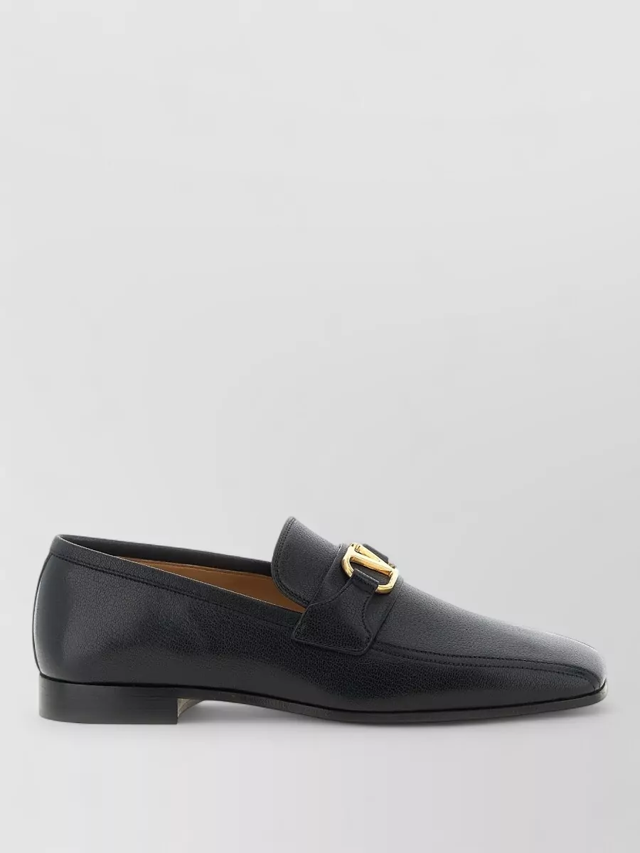 Valentino Garavani leather vlogo signature loafers