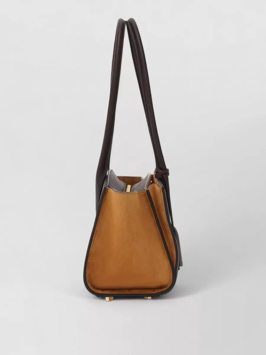 Ferragamo Leather Tote Bag