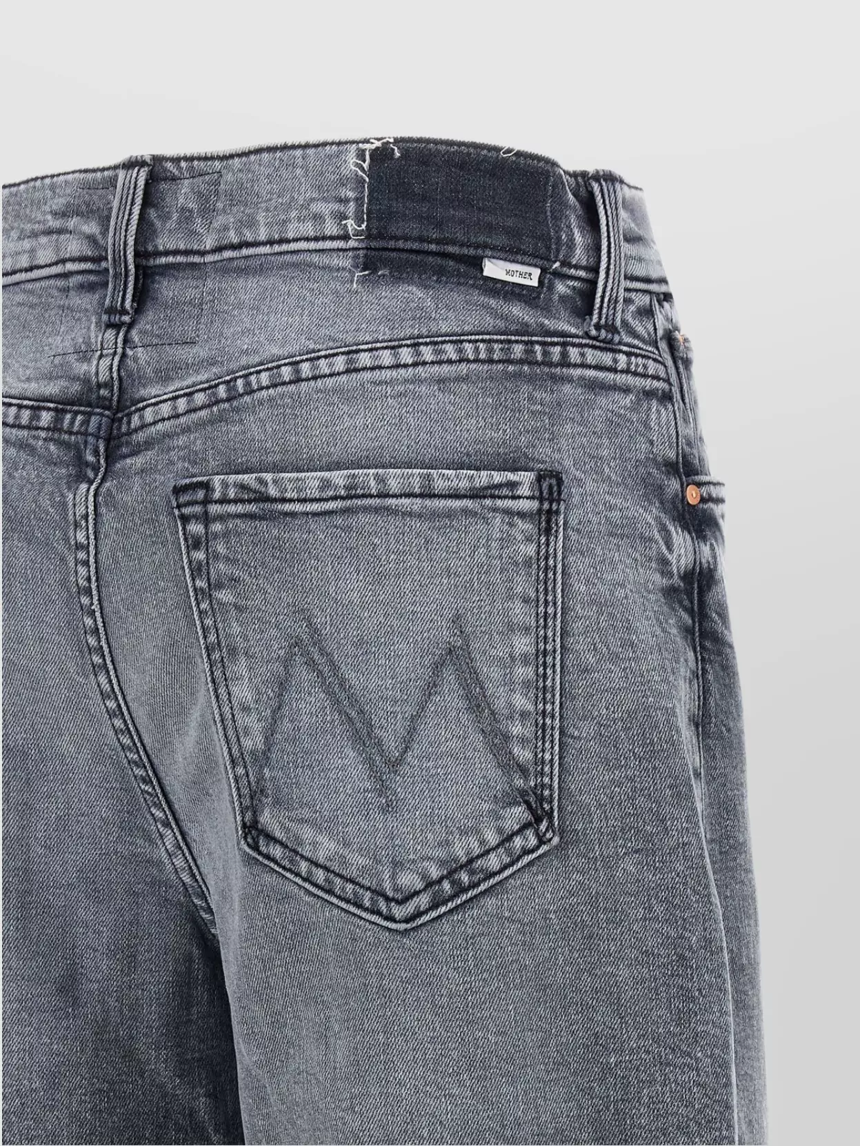 Mother The Wide Leg Denim Trousers