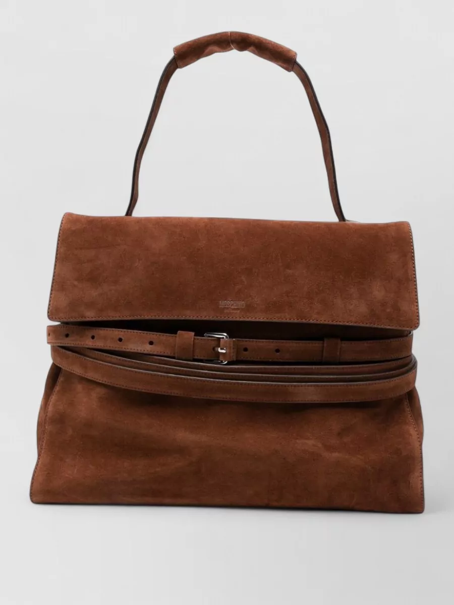 Moschino Leather shoulder bag