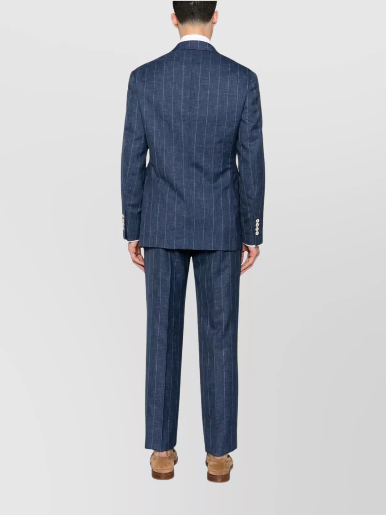 Brunello Cucinelli Tailored Suit Featuring Traditional Design