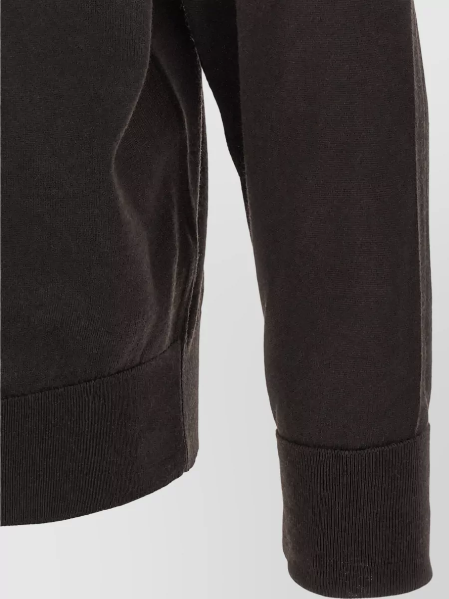 John Smedley Merino Wool Fine-Knit Turtleneck Sweater