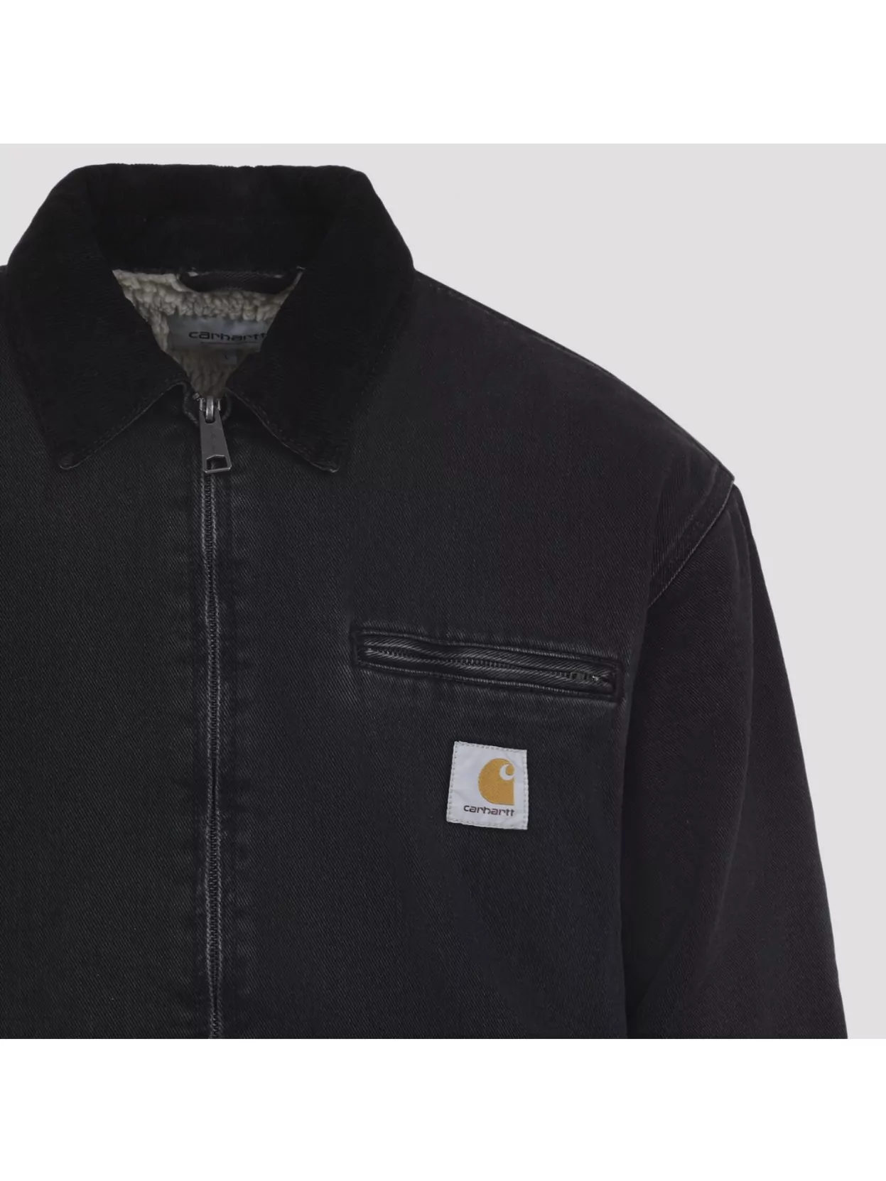 Carhartt Wip Detroit Jacket With Ribbed Hem And Pockets