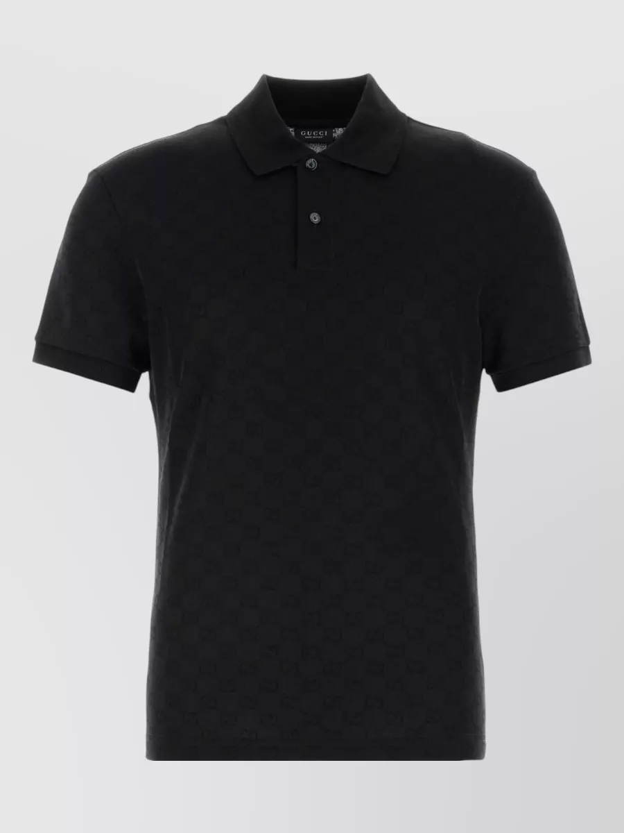 Gucci cotton polo shirt