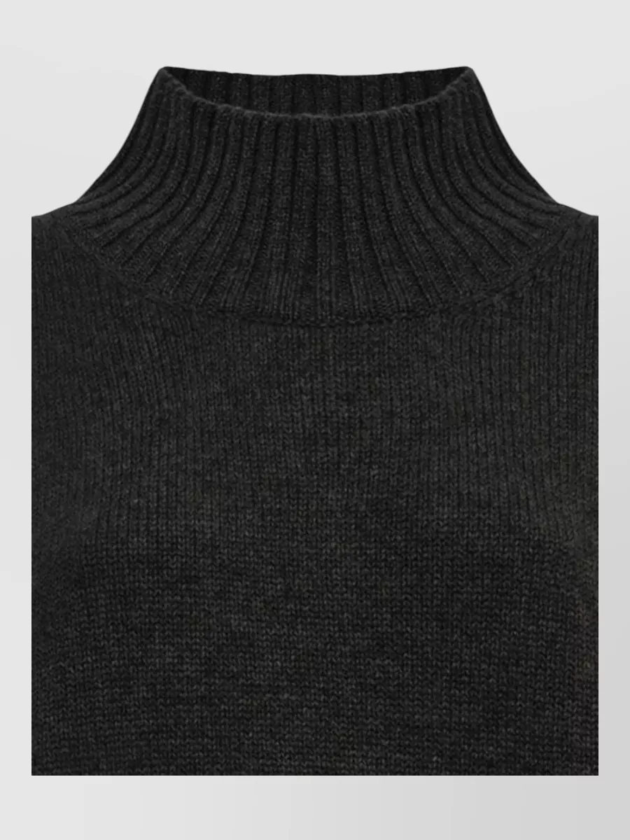 Malo ribbed cashmere turtleneck jumper