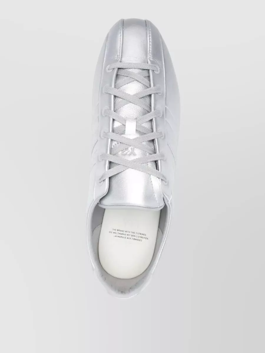 Y-3 Leather Low-Top Sneakers