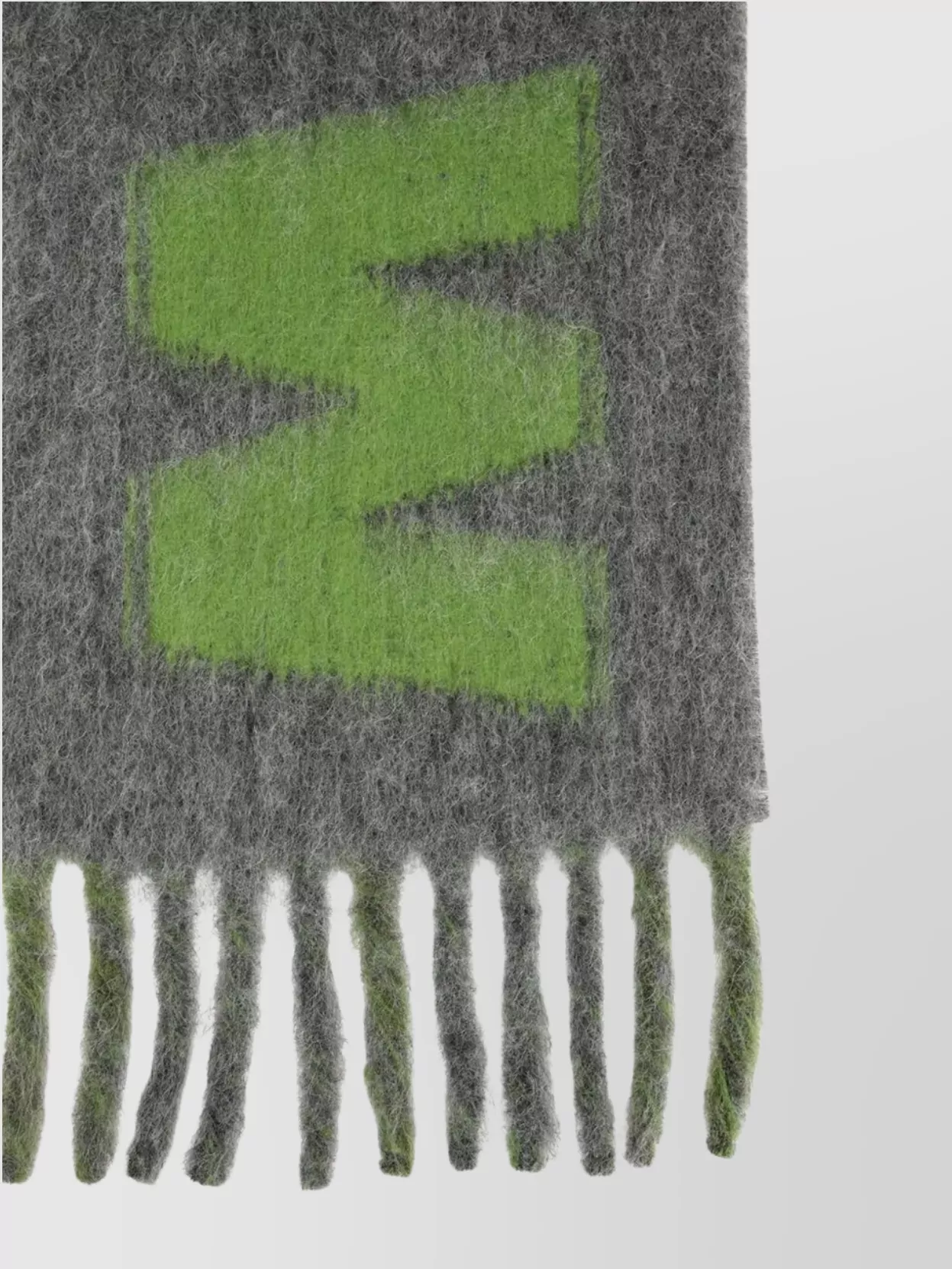 Marni Soft Fringed Striped Scarf