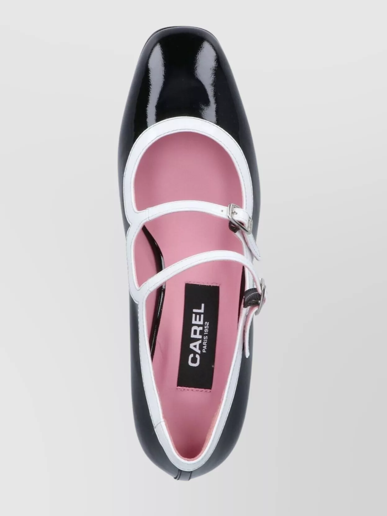 Carel Mary Jane00 Block Heel Round Toe