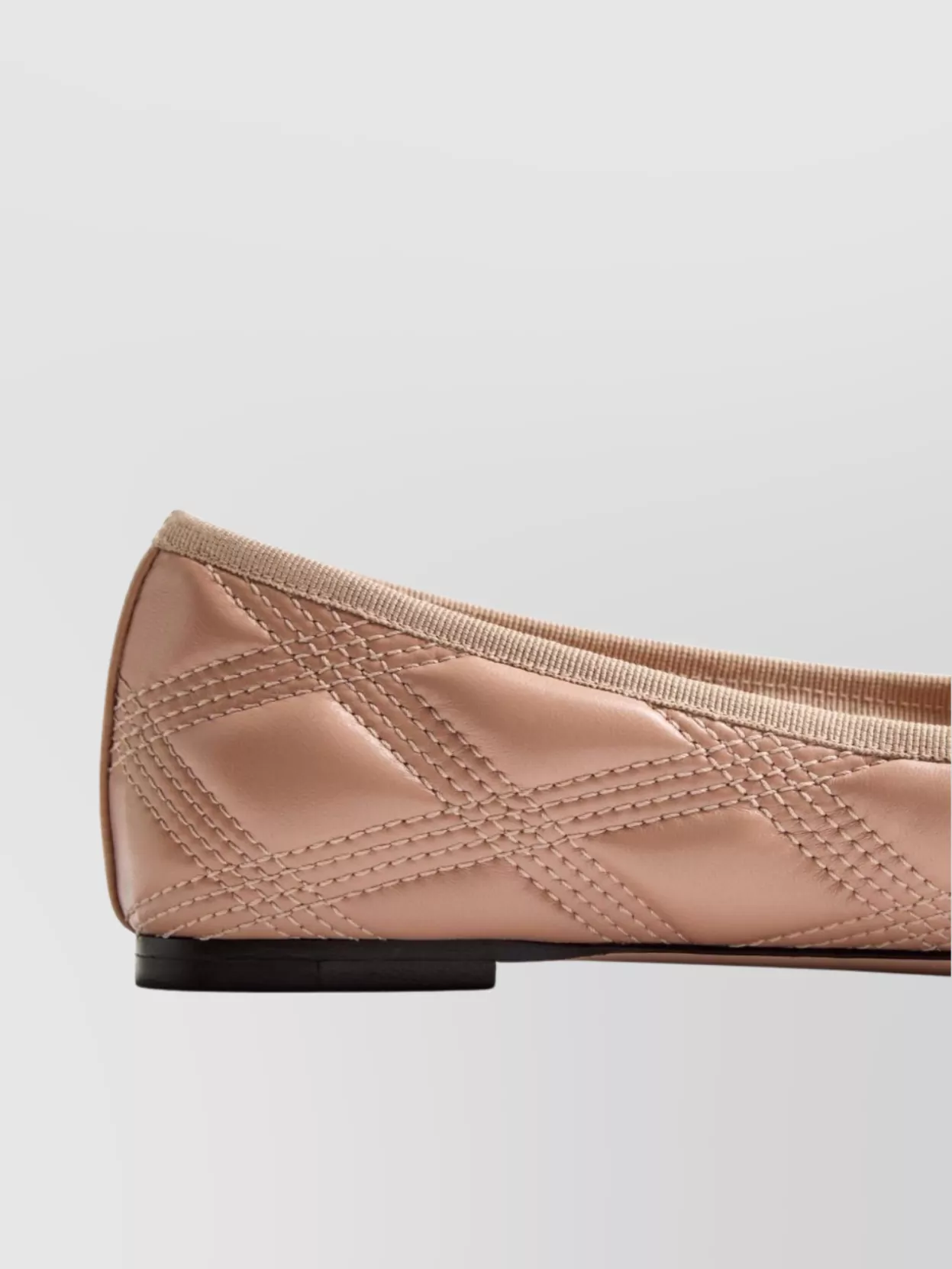 Valentino Garavani Quilted Leather Ballet Flats With Bow Detail