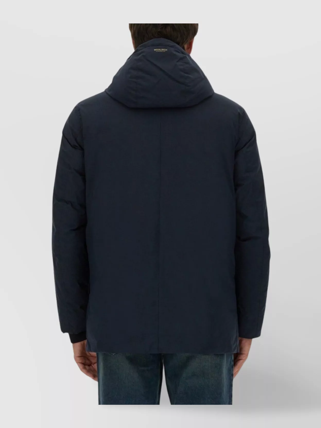 Woolrich Hooded Quilted Jacket Adjustable Hood