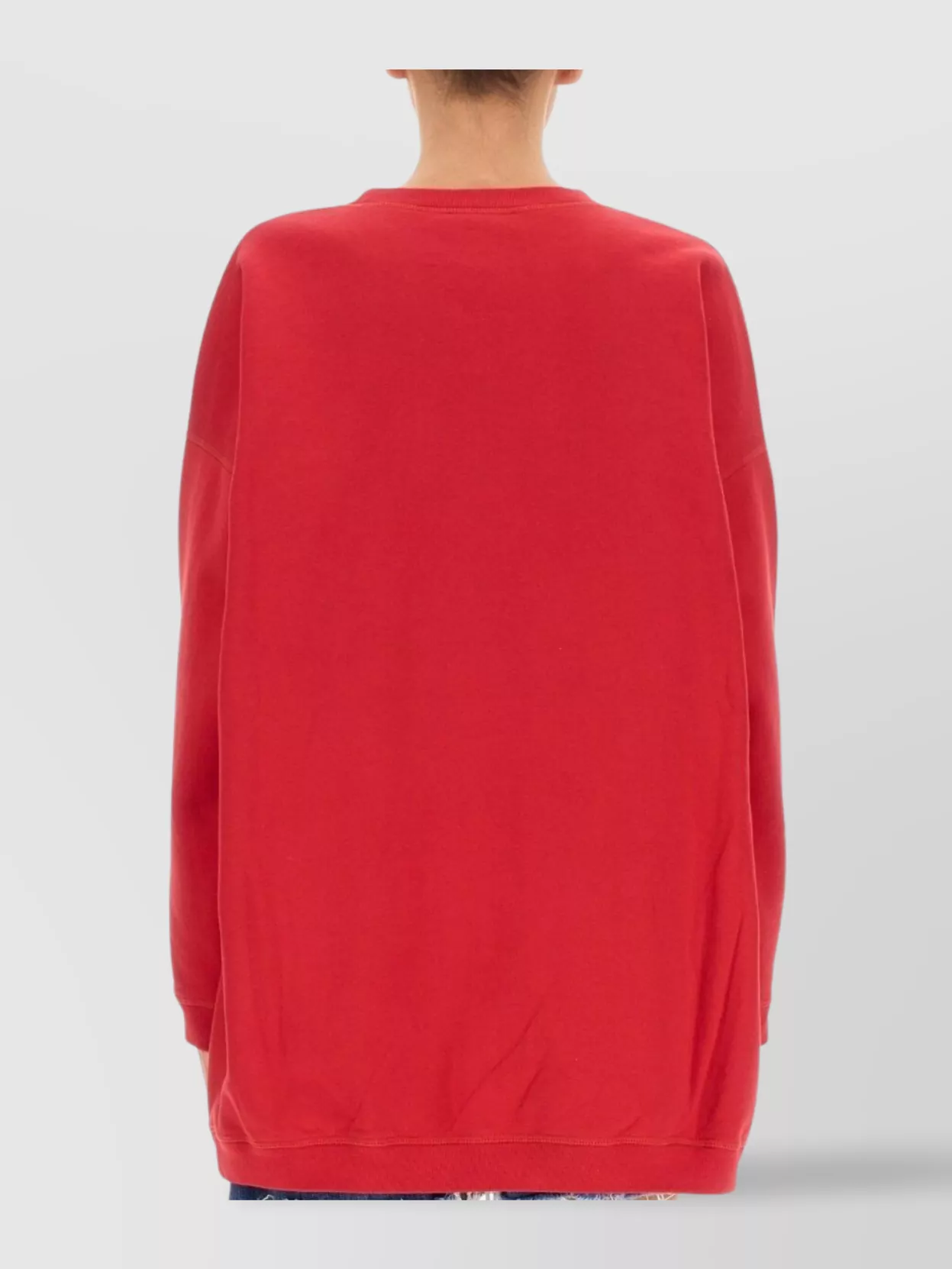 Dsquared2 "icon" Ribbed Crew Neck Sweatshirt