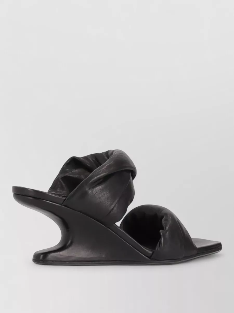 Rick Owens Leather Sandals