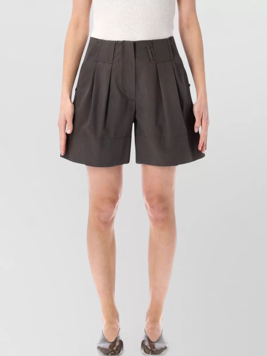 Low Classic Cotton Turn-Up Shorts