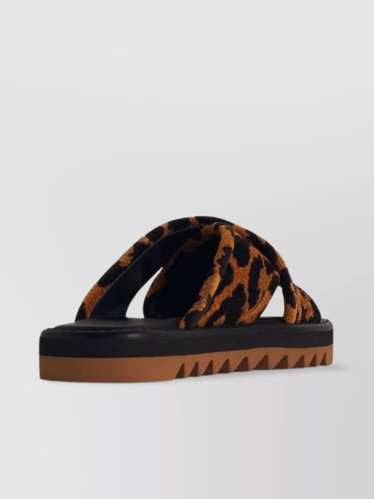 Stella Mccartney 'leo' Animal Print Slippers