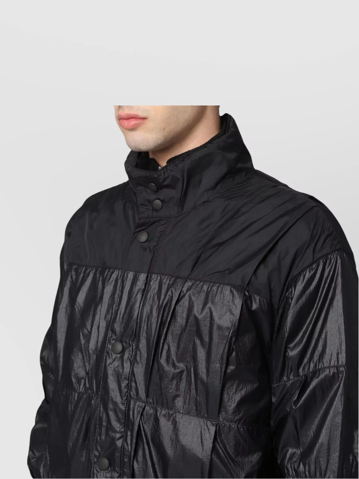Shop Our Legacy Puffa Jacket In Techno Fabric