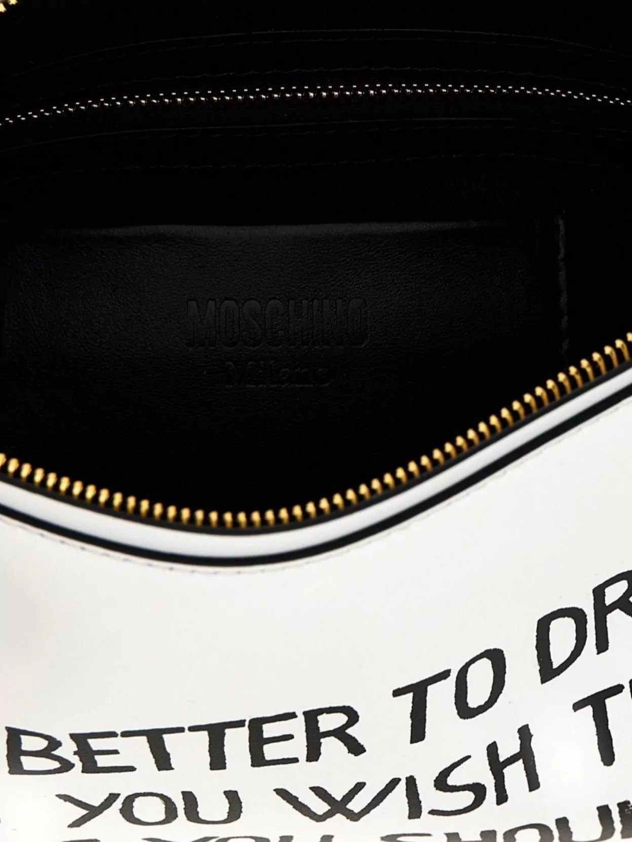 Moschino Bag With Adjustable Strap For Shoulder
